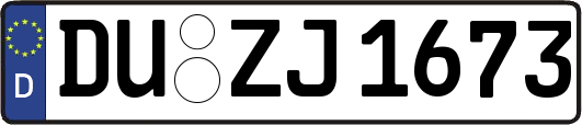 DU-ZJ1673