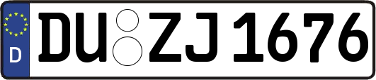 DU-ZJ1676
