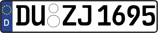 DU-ZJ1695