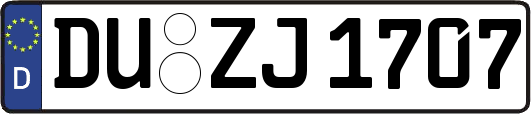 DU-ZJ1707