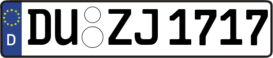 DU-ZJ1717