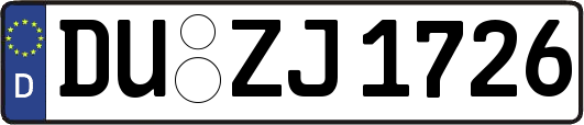 DU-ZJ1726