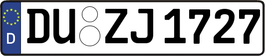 DU-ZJ1727