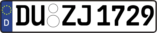 DU-ZJ1729