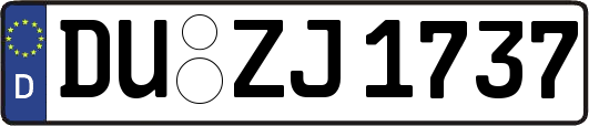 DU-ZJ1737