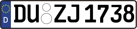 DU-ZJ1738