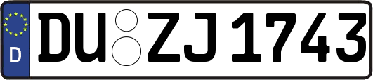 DU-ZJ1743