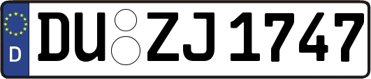 DU-ZJ1747