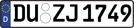 DU-ZJ1749