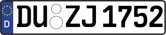 DU-ZJ1752
