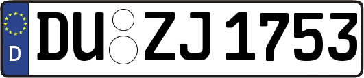DU-ZJ1753