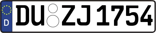 DU-ZJ1754