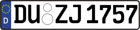 DU-ZJ1757