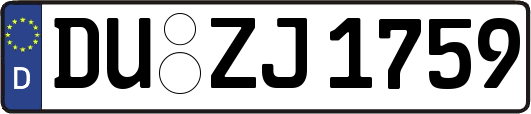DU-ZJ1759