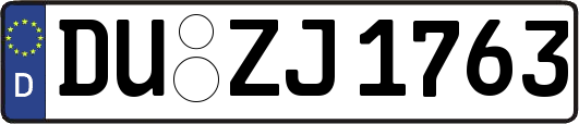 DU-ZJ1763