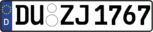 DU-ZJ1767