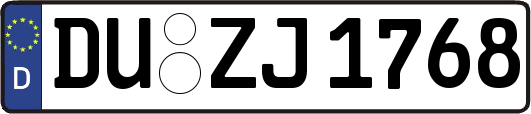 DU-ZJ1768
