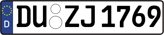 DU-ZJ1769