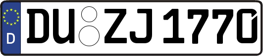 DU-ZJ1770
