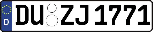 DU-ZJ1771