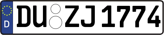 DU-ZJ1774
