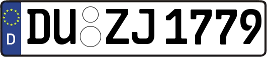 DU-ZJ1779