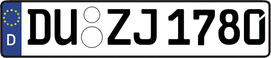 DU-ZJ1780