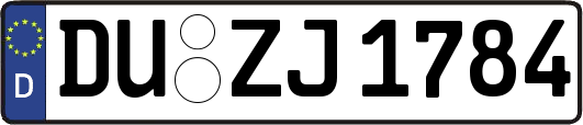 DU-ZJ1784