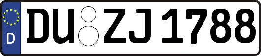 DU-ZJ1788
