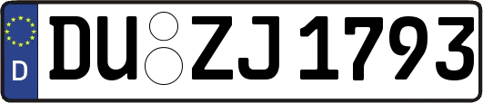 DU-ZJ1793
