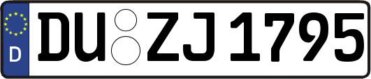 DU-ZJ1795