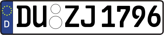 DU-ZJ1796