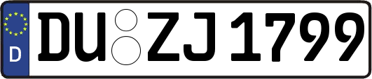DU-ZJ1799