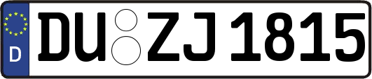 DU-ZJ1815