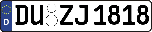 DU-ZJ1818