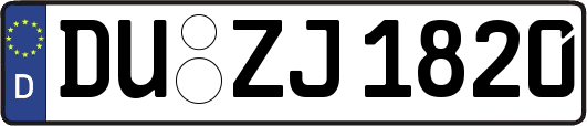 DU-ZJ1820