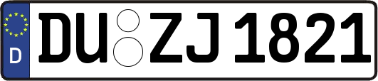 DU-ZJ1821