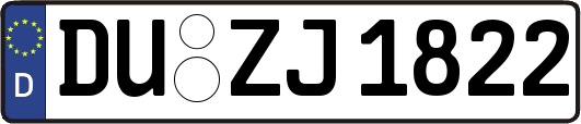 DU-ZJ1822