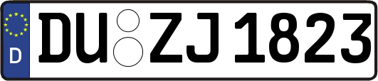 DU-ZJ1823