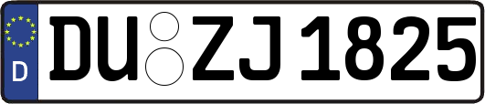 DU-ZJ1825