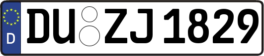 DU-ZJ1829