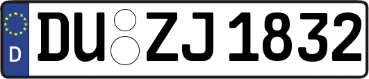 DU-ZJ1832