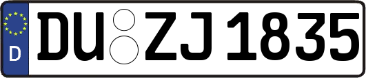 DU-ZJ1835