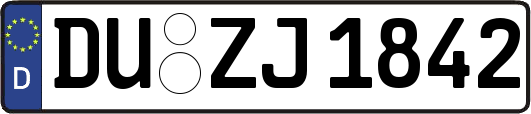 DU-ZJ1842