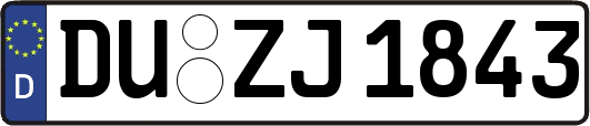 DU-ZJ1843