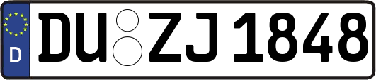 DU-ZJ1848