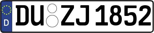 DU-ZJ1852