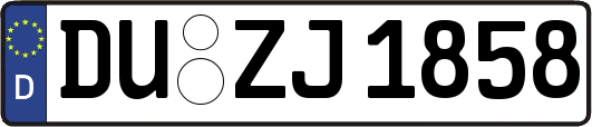DU-ZJ1858