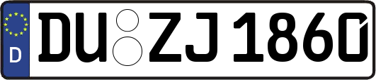 DU-ZJ1860