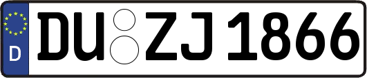 DU-ZJ1866